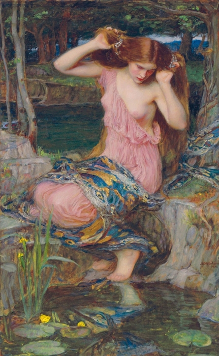 JW Waterhouse -  Lamia II