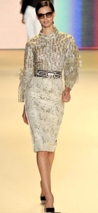 Мода. Весна 2011. Carolina Herrera. Главная.