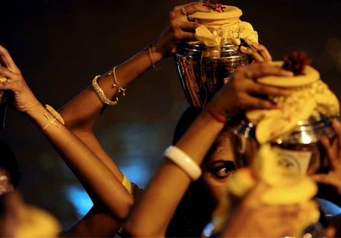 Индуистский Тайпусам фестиваль (Hindu festival Thaipusam), Куала-Лумпур, Малайзия, 19-20 января 2011 года.