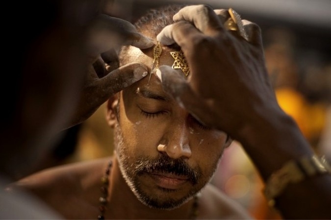 Индуистский Тайпусам фестиваль (Hindu festival Thaipusam), Куала-Лумпур, Малайзия, 19-20 января 2011 года.