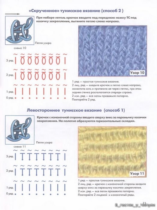 Книга: Тунисское вязание. Техника, узоры, модели. Т.П. Абизяева. 2832366_aa_0012