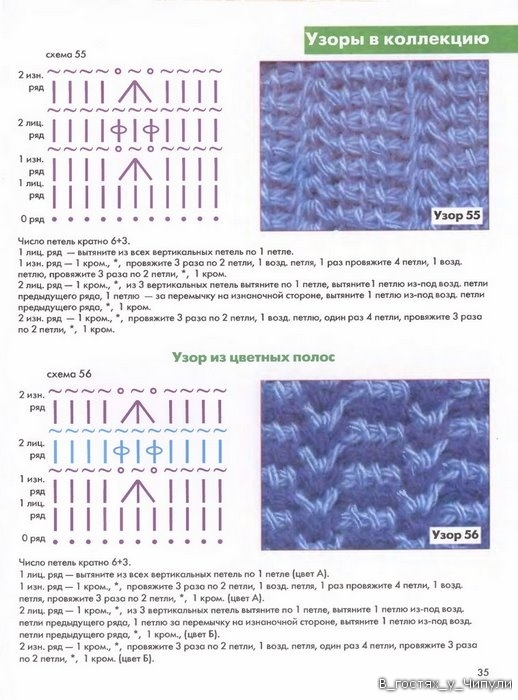Книга: Тунисское вязание. Техника, узоры, модели. Т.П. Абизяева. 2832388_aa_0034