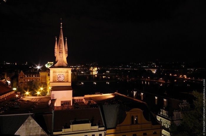 Ночная Прага. 