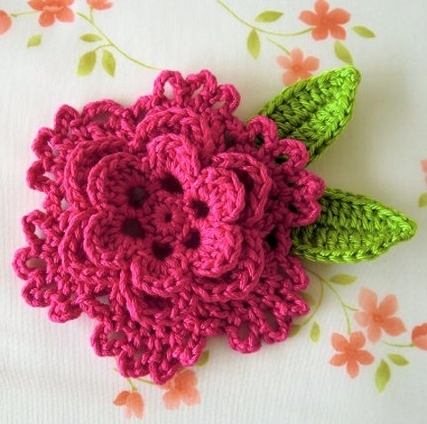 Craft Ideas August on Craft Lessons  Crochet Flowers  Video Tutorial   Crafts Ideas   Crafts