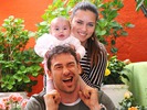        , Adriana Lima walkes with her daughter Valentina