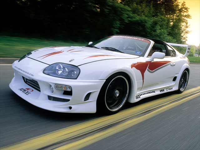 Toyota supra на радиоуправлении