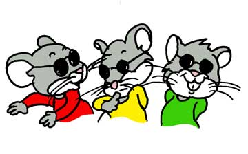 Включи 3 мыши. Три мышонка. 3 Мыши. Три мышки картина. Мышата пик пак пок.
