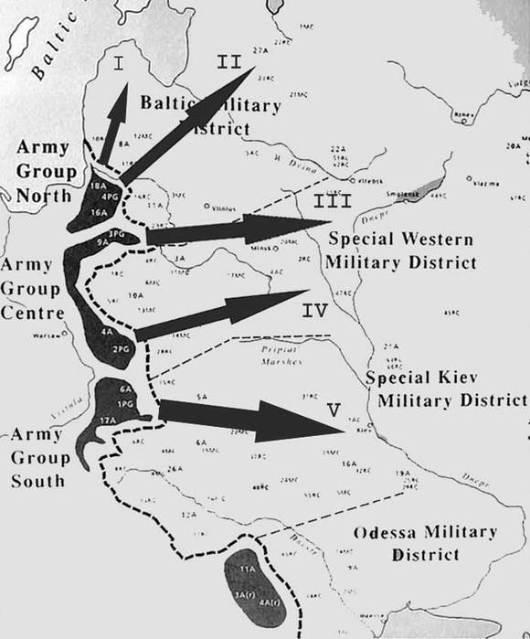 Группа армий север план барбаросса