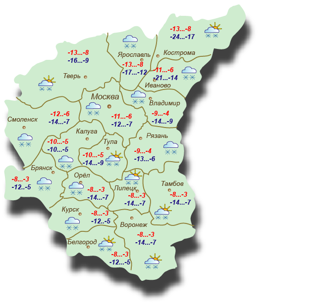 Климатическая карта луганской области