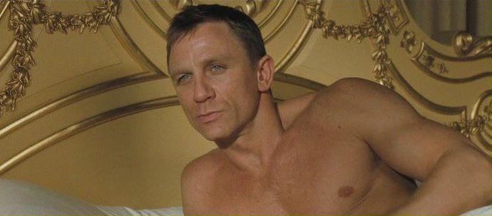 Bond gay james scene