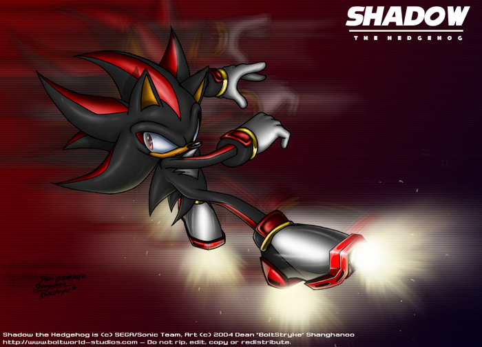 Фразы shadow the hedgehog