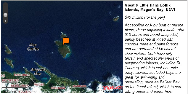 Great and Little Hans Lolllk Islands  .  .   610    45    ( ).