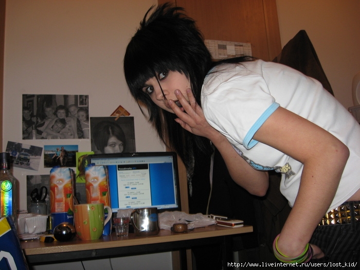 Maid drunk emo shorts