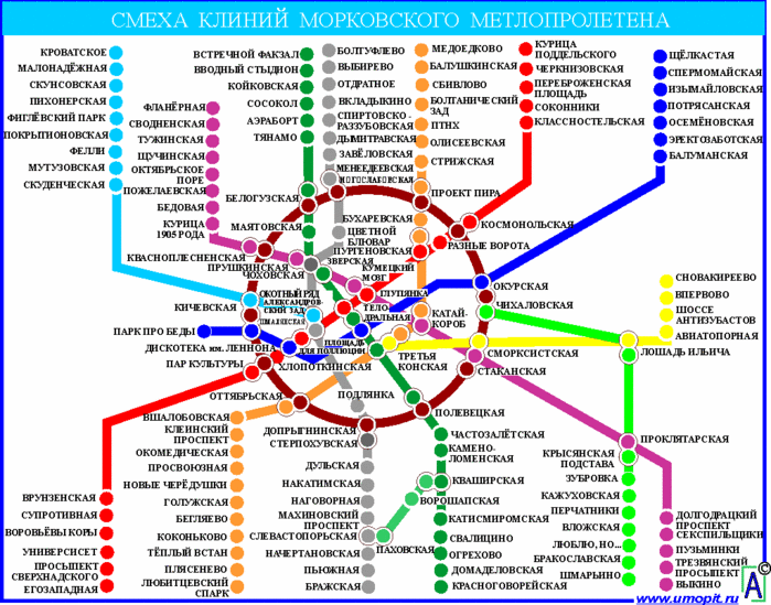 Карта ст м