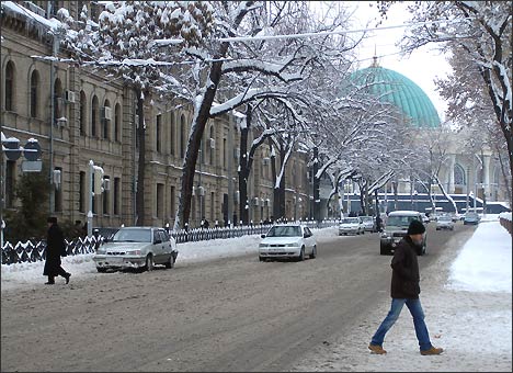 Ташкент зимой фото