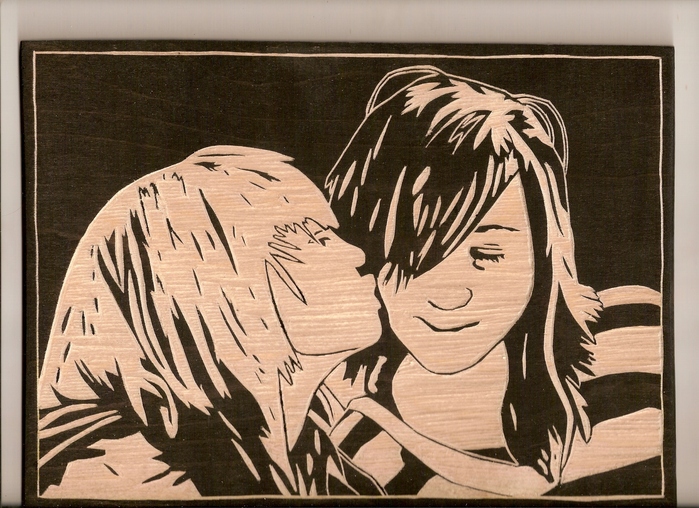 Как сделать рисунок на фанере