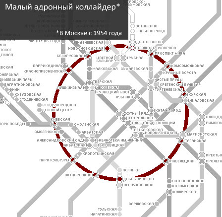 Карта москвы 1954 года