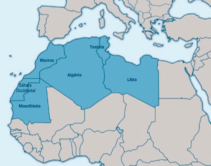 Магриба страны входящие. Союз арабского Магриба Африка. Союз арабского Магриба на карте Африки. Страны Магриба на карте Африки. Страны Союза арабского Магриба на карте.