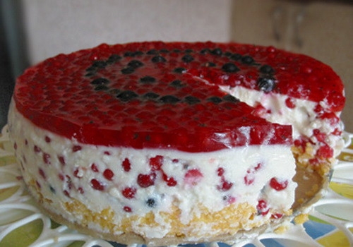 Торт с красной смородиной. Несколько вкусных рецептов (1) (500x350, 114Kb)