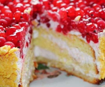 Торт с красной смородиной. Несколько вкусных рецептов (20) (360x300, 62Kb)