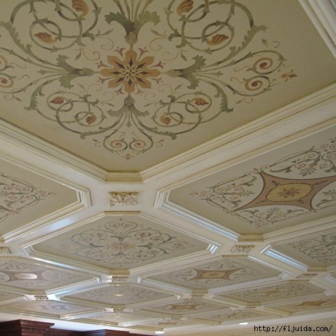 coffers-ceiling-DIY-inlay-stencil (490x490, 136Kb)