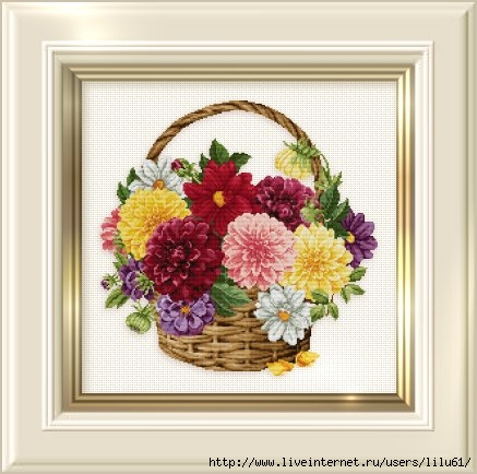 _129 Dahlia Basket (437x434, 118Kb)