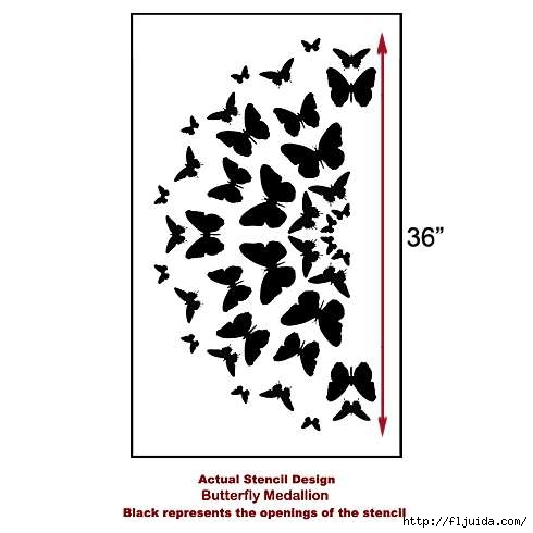 Butterfly-Medallion-stencil-stencils (490x490, 75Kb)