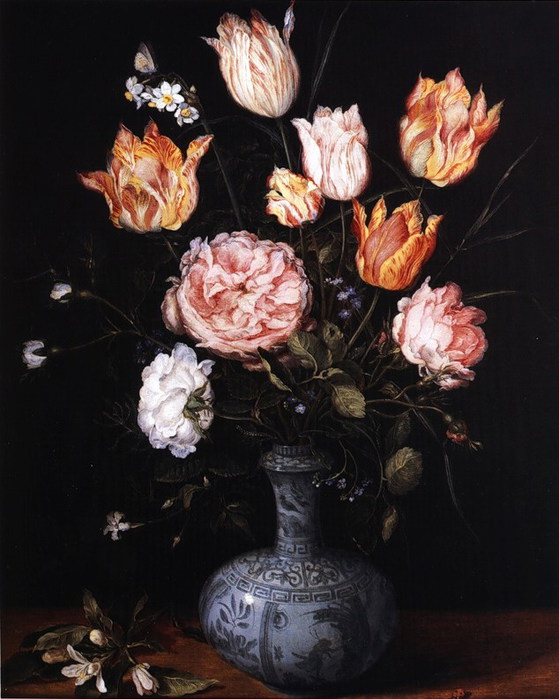 Vase with Flowers Panel (559x700, 94Kb)