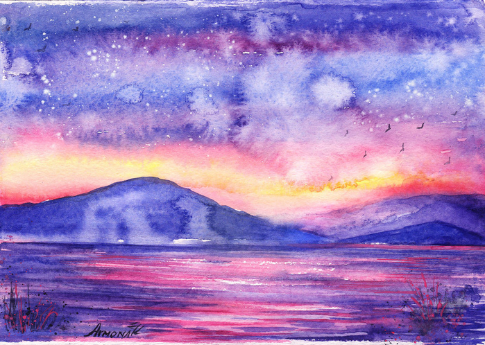 calm_sunset_by_annaarmona-d5niwa4 (700x498, 533Kb)