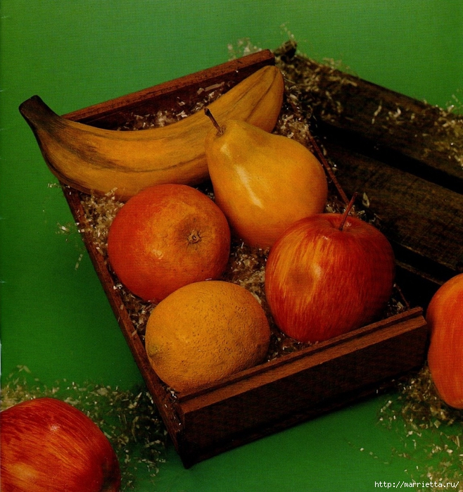 Как сделать яблоко из папье-маше своими руками