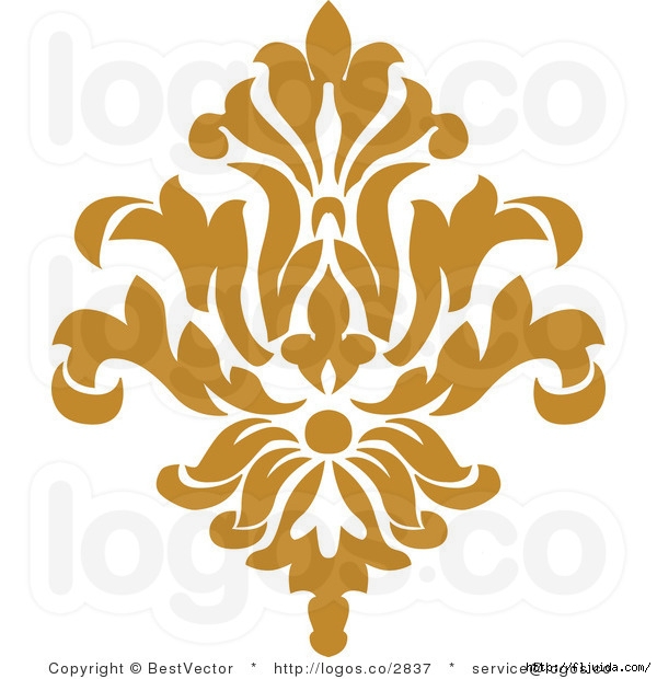 royalty-free-gold-damask-design-logo-by-bestvector-2837 (600x620, 166Kb)
