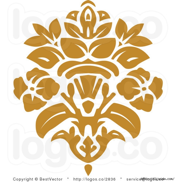 royalty-free-vector-golden-floral-damask-design-logo-clipart-by-bestvector-2836 (600x620, 186Kb)