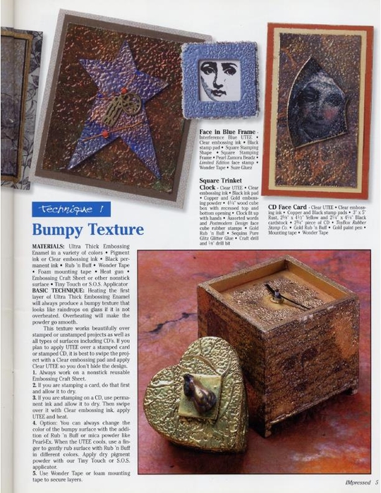 Suze Weinberg - Totally Impressed Stamp Art 5125 - 2001_31 (540x700, 300Kb)