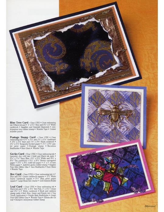 Suze Weinberg - Totally Impressed Stamp Art 5125 - 2001_33 (540x700, 285Kb)