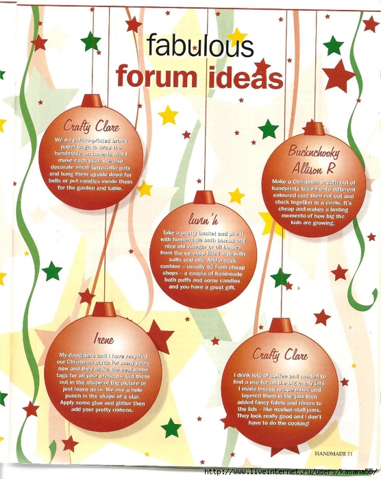 Forum ideas