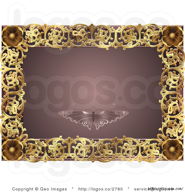 royalty-free-ornate-mauve-and-gold-butterfly-frame-logo-by-geo-images-2780 (600x620, 264Kb)
