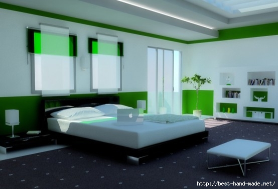 Green-Bedroom-Wall-Paint-Color-Combinations-554x378 (554x378, 98Kb)