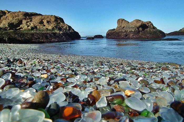    -,   Glass Beach  Fort Bragg, California