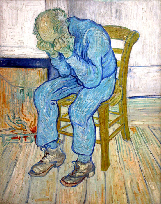 Sorrowful Old Man, 1890 (554x700, 142Kb)