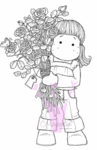  349 t w bunch of roses (260x402, 31Kb)