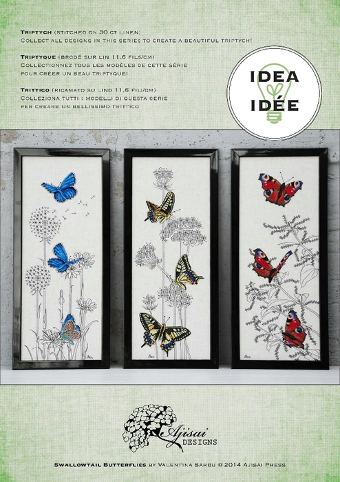 Ajisai Designs - Swallowtail Butterflies_6 (494x700, 269Kb)