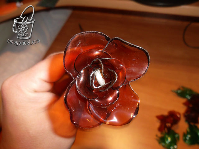Как сделать цветы из пластиковой бутылки