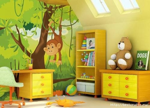 Оформление детской комнаты - полезные советы (499x358, 98Kb)