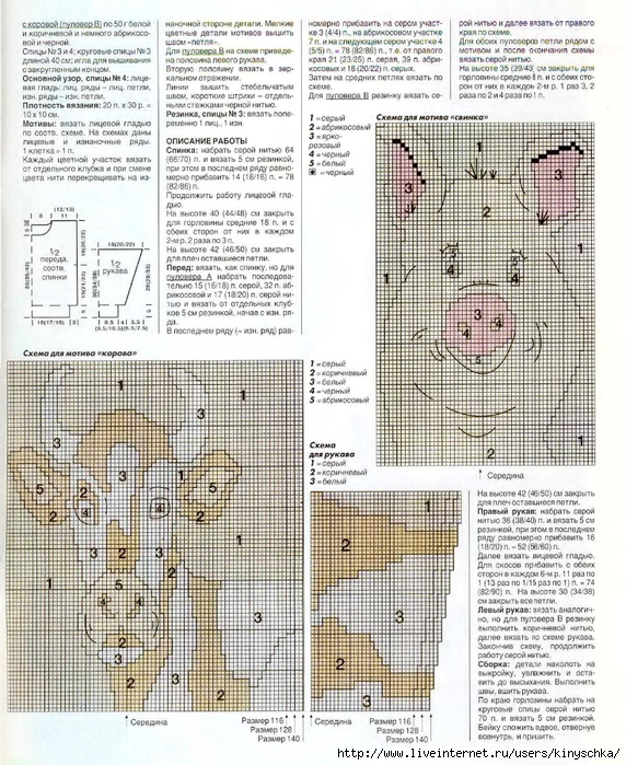 Журнал сандра вязание спицами 1995 со схемами