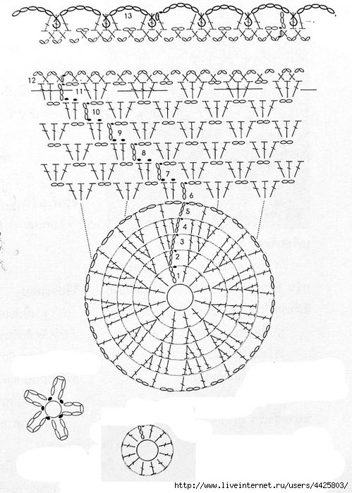 Подстаканник вязать крючком схемы