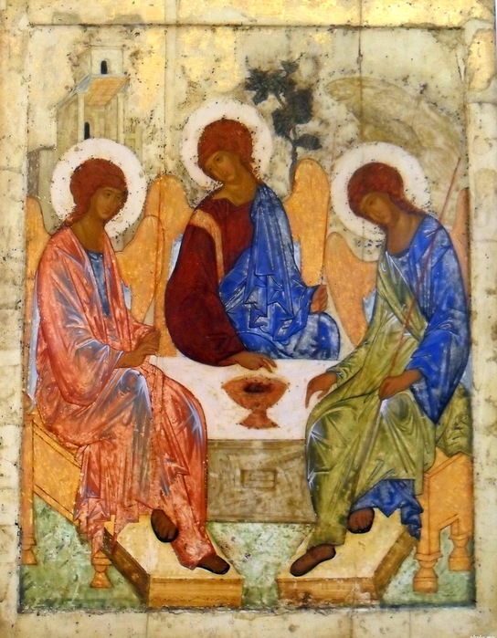 Троица икона рублева картинки