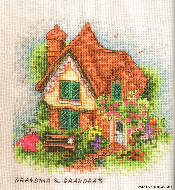 Набор для вышивания Маленький домик в лесу (BC) – купить в Москве | l2luna.ru