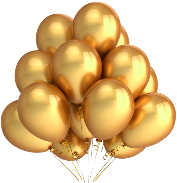 Transparent_Gold_Balloons_Clipart (582x600, 307Kb)