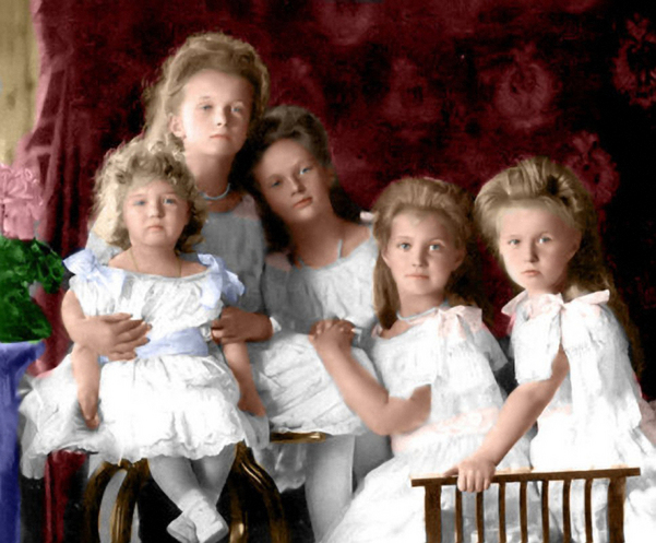 Дети семьи Романовых