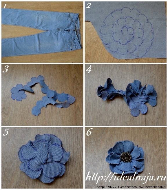 Как-делать-цветы-из-ткани-джинс9 (580x656, 310Kb)